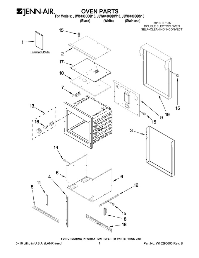 Diagram for JJW8430DDS13