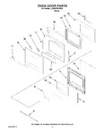Diagram for 02 - Oven Door Parts
