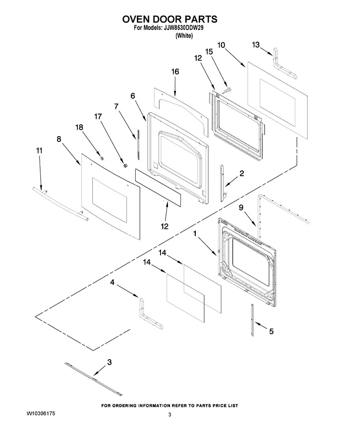 Diagram for JJW8530DDW29
