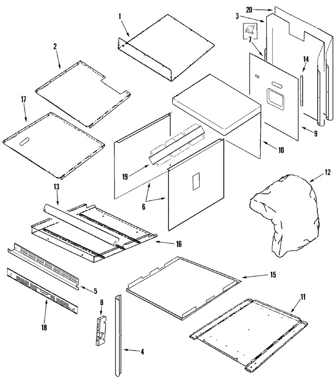 Diagram for JJW8630DDB