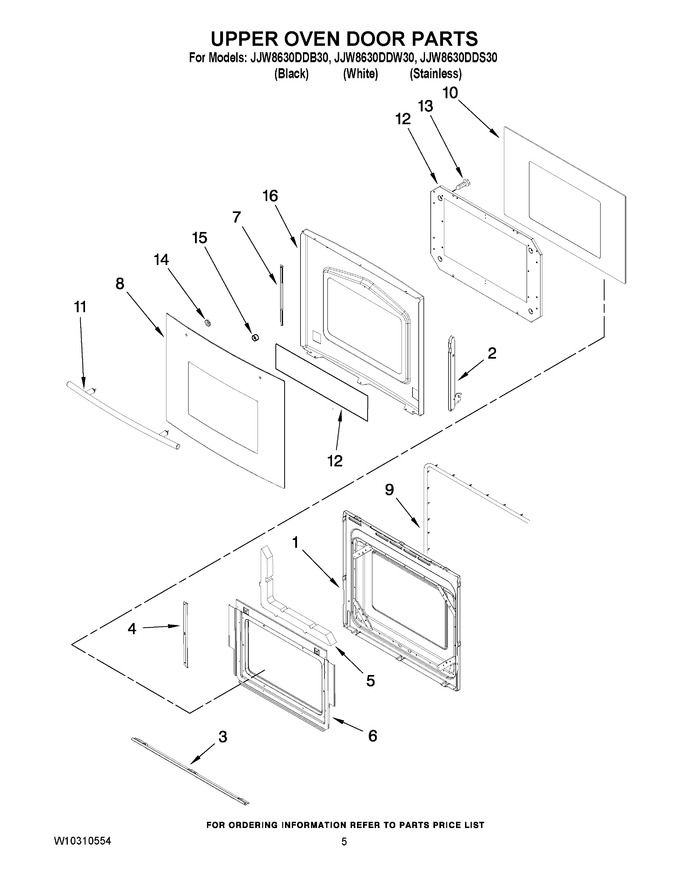 Diagram for JJW8630DDS30