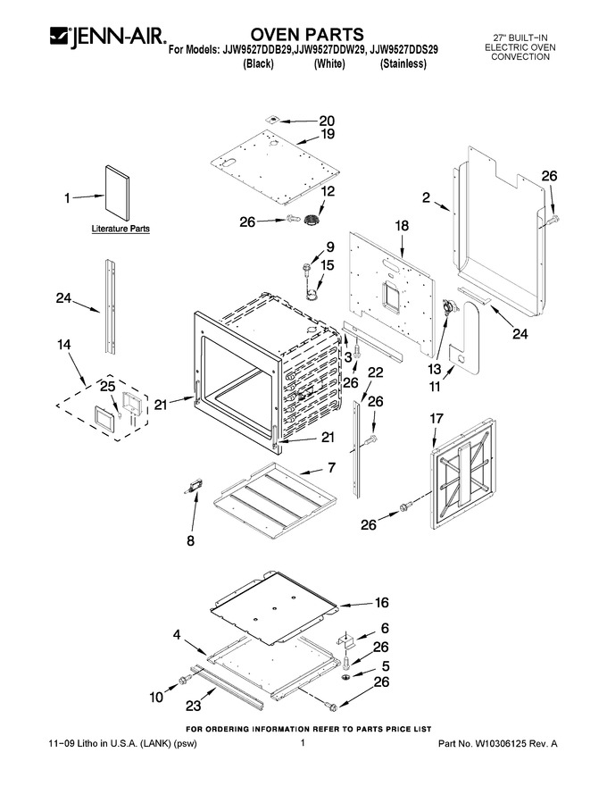Diagram for JJW9527DDS29