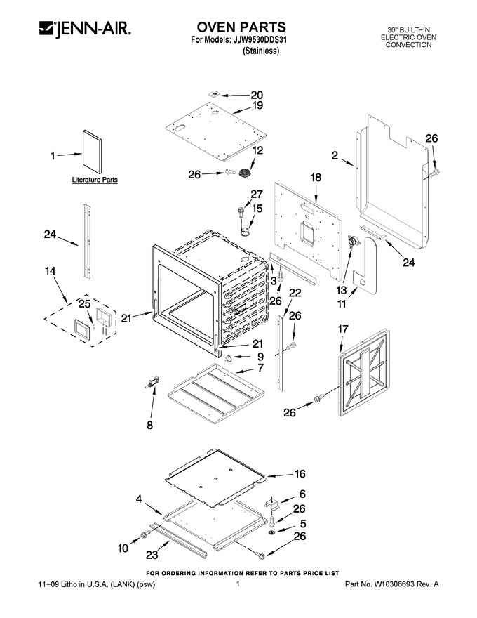 Diagram for JJW9530DDS31