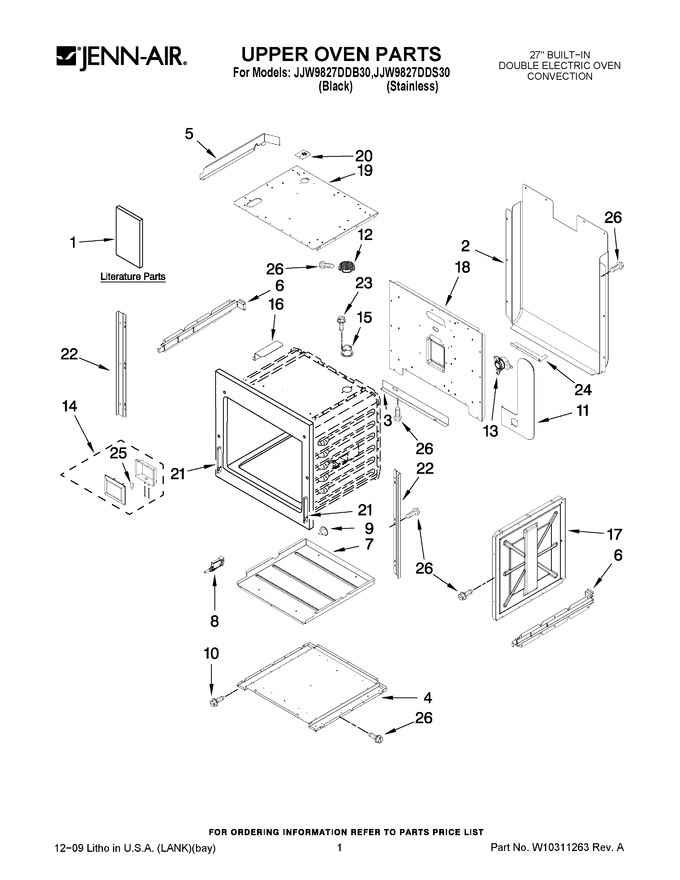 Diagram for JJW9827DDB30
