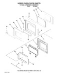 Diagram for 03 - Upper Oven Door Parts