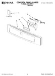 Diagram for 01 - Control Panel Parts