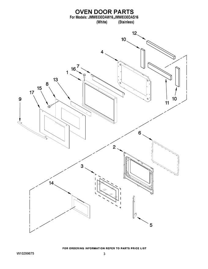 Diagram for JMW8330DAS16