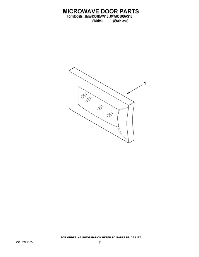 Diagram for JMW8330DAW16