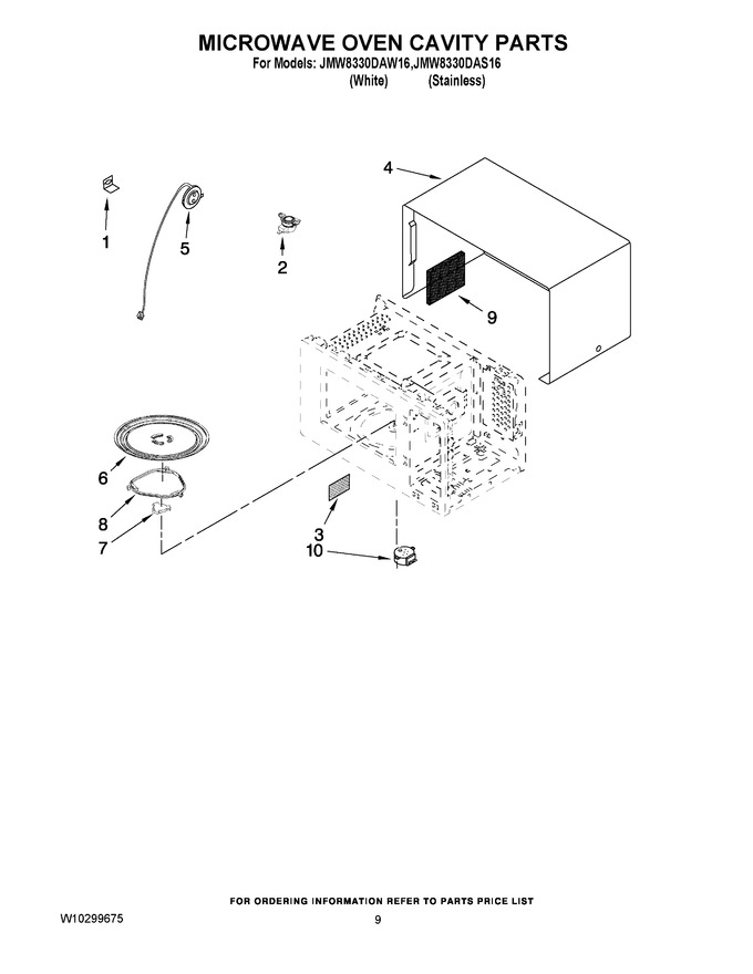 Diagram for JMW8330DAW16
