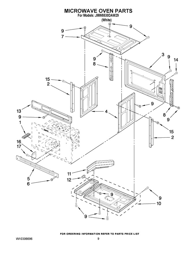 Diagram for JMW8530DAW29
