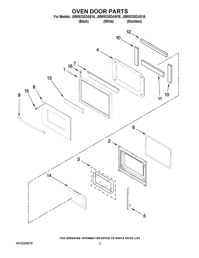 Diagram for JMW9330DAS16