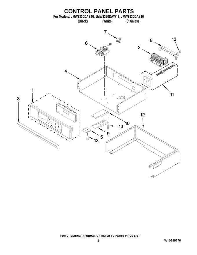 Diagram for JMW9330DAW16