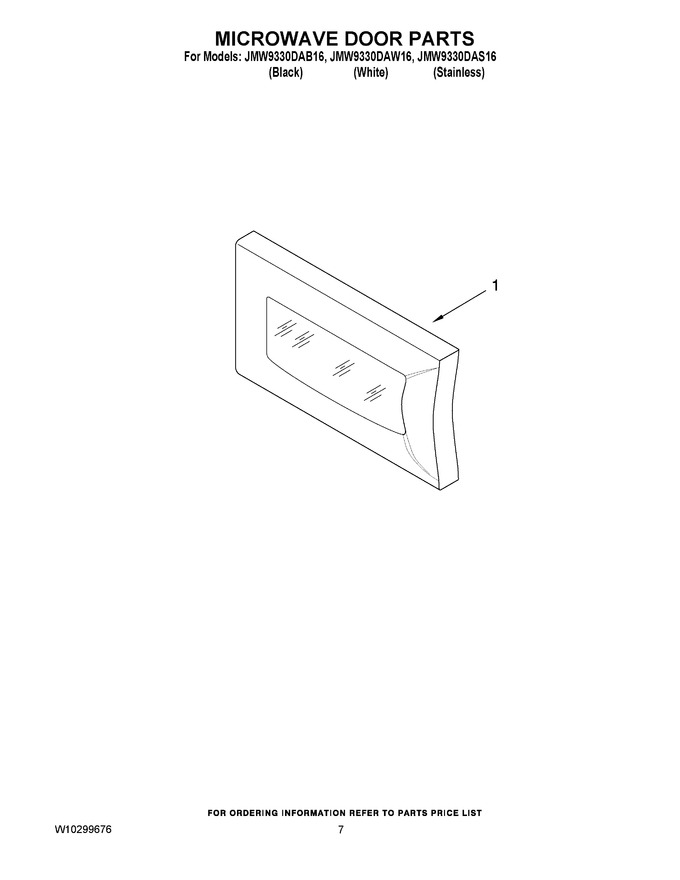 Diagram for JMW9330DAW16