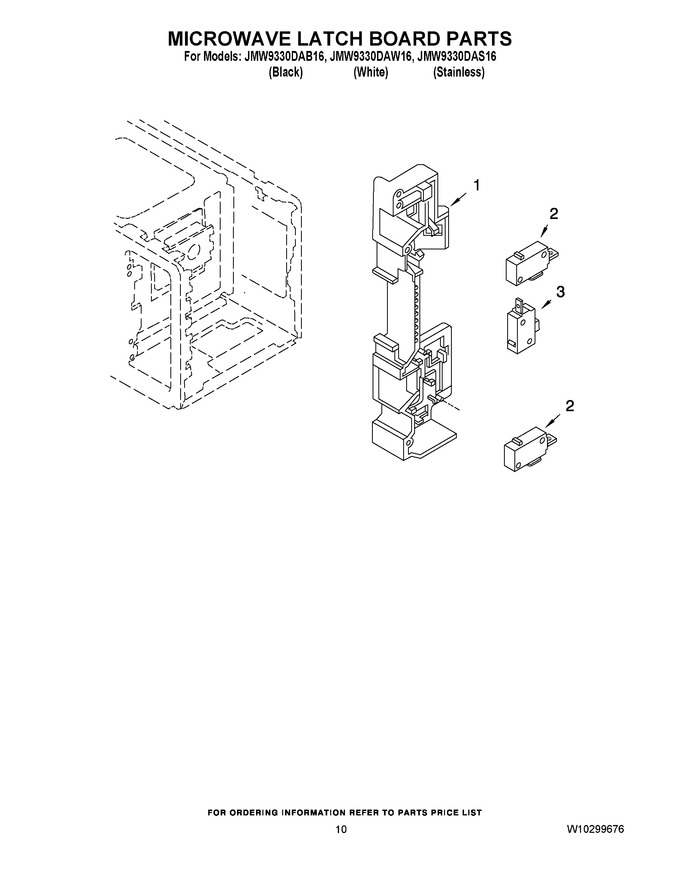 Diagram for JMW9330DAW16