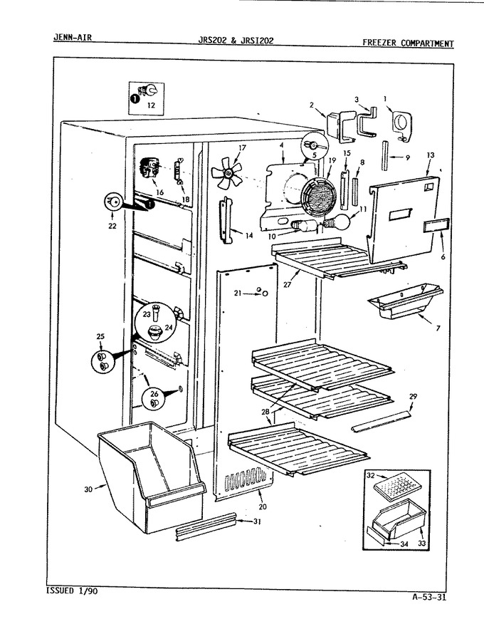 Diagram for JRSI202 (BOM: 8N01A)