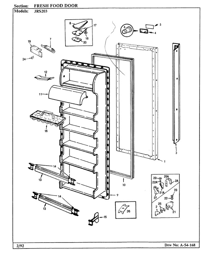 Diagram for JRS203 (BOM: BQ01C)