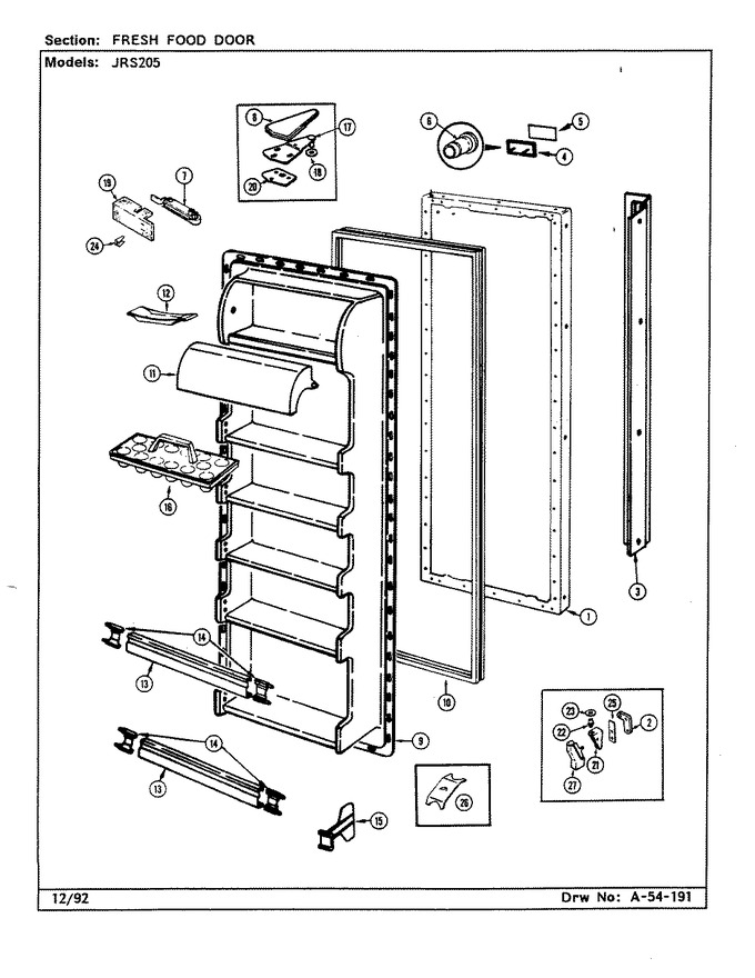 Diagram for JRS205L (BOM: DQ01A)