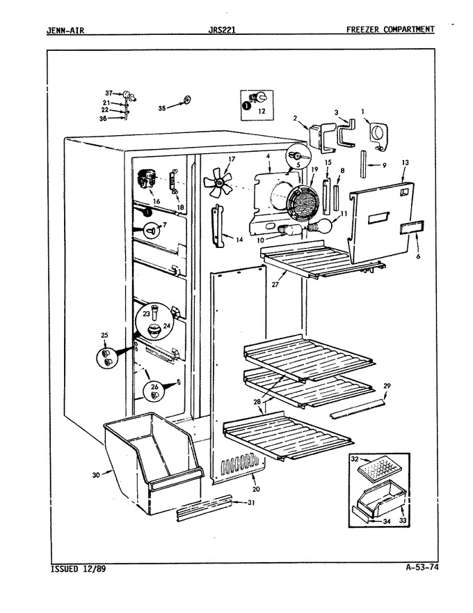 Diagram for JRS221 (BOM: 9Q10B)