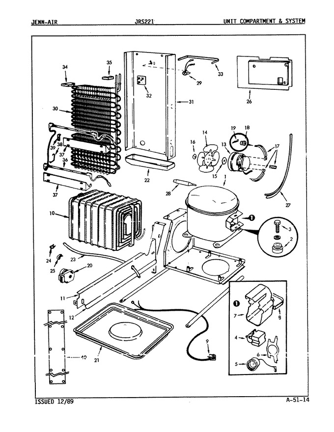 Diagram for JRS221 (BOM: 9Q10B)