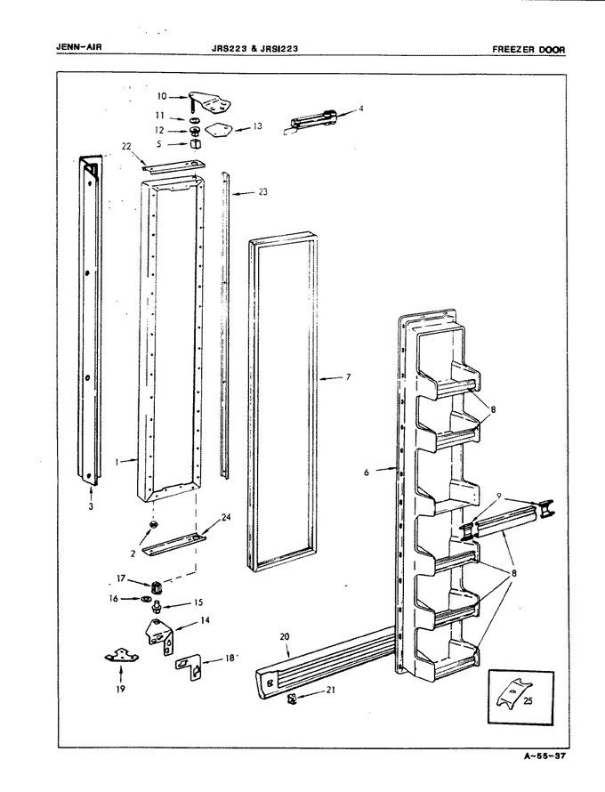 Diagram for JRS223 (BOM: 8N07A)