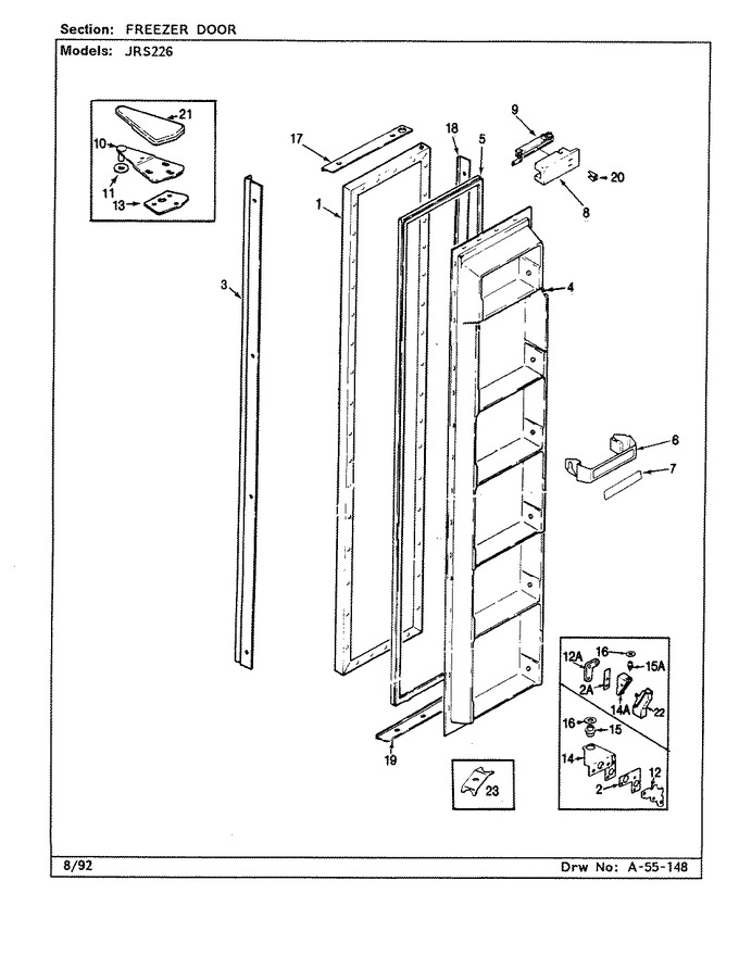 Diagram for JRS226 (BOM: CQ21A)