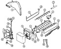 Diagram for 03 - Optional Ice Maker Kit