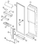 Diagram for 05 - Fresh Food Inner Door