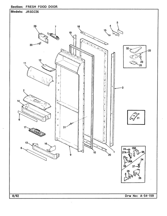 Diagram for JRSD226 (BOM: BQ31A)