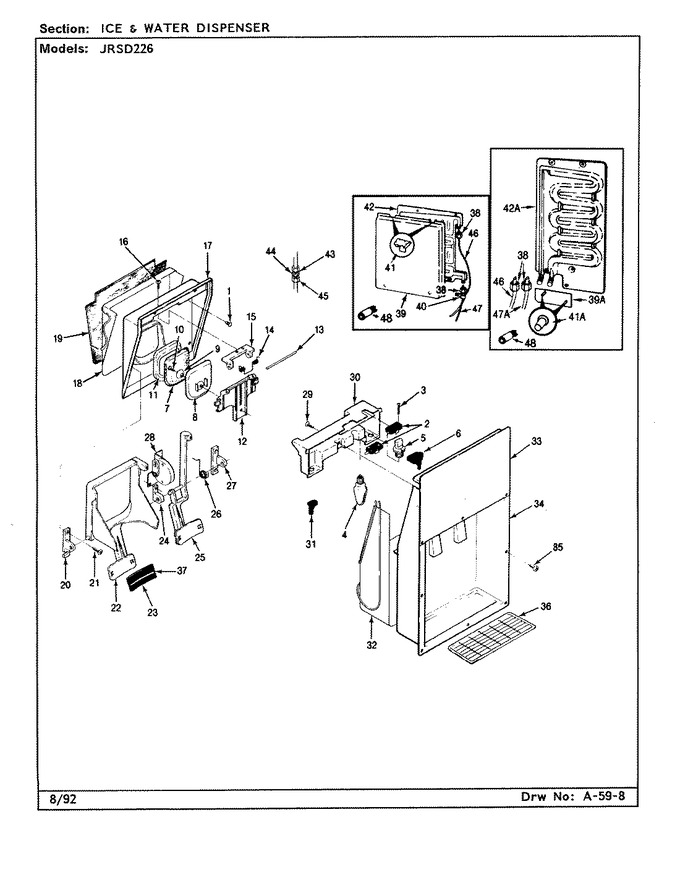 Diagram for JRSD226 (BOM: BQ32A)