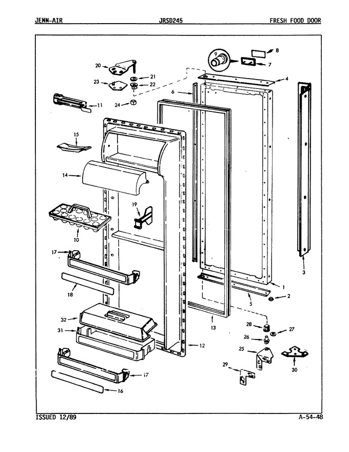 Diagram for JRSD245L (BOM: 9Q25A)