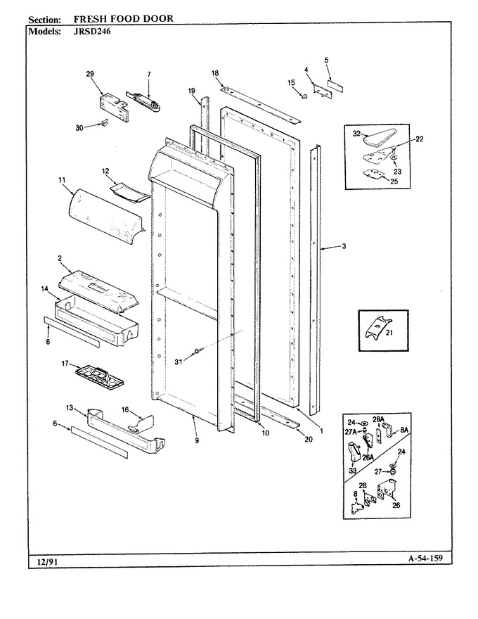 Diagram for JRSD246 (BOM: BQ82A)