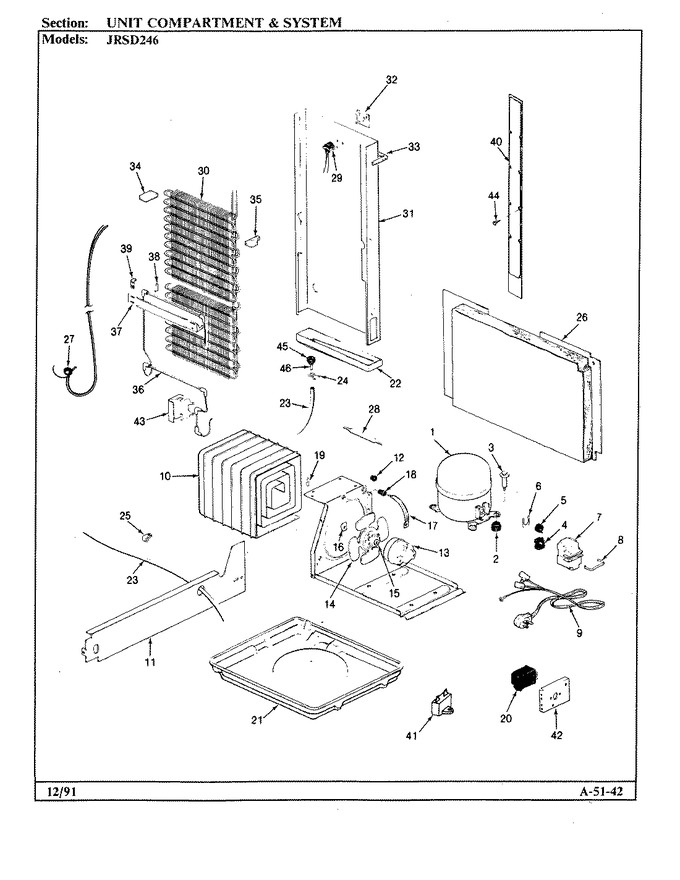 Diagram for JRSD246 (BOM: BQ81A)