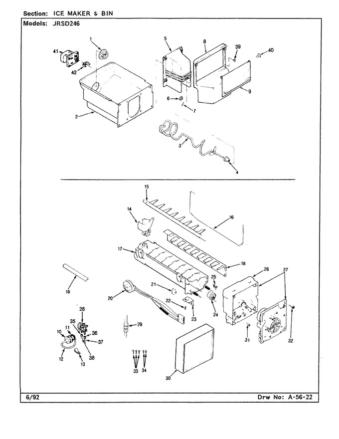 Diagram for JRSD246 (BOM: CQ82A)
