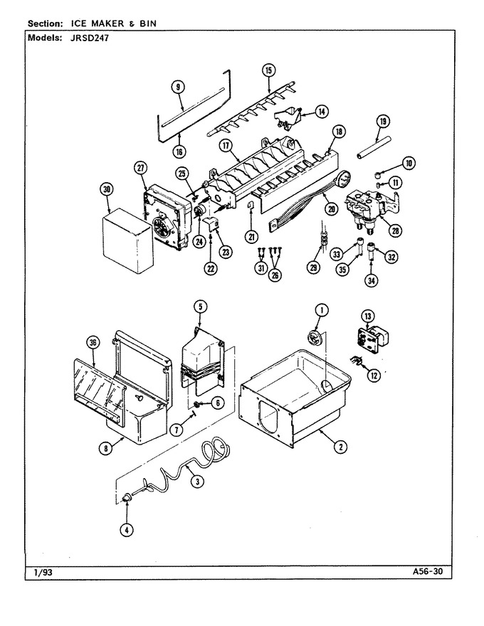 Diagram for JRSD247B (BOM: DQ83A)