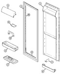 Diagram for 05 - Fresh Food Inner Door