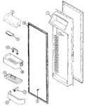 Diagram for 05 - Fresh Food Inner Door