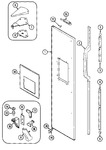 Diagram for 03 - Freezer Outer Door