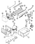 Diagram for 04 - Ice Maker & Bin