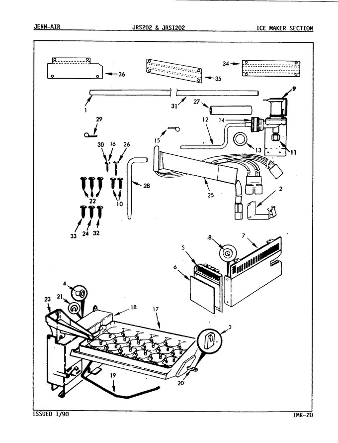 Diagram for JRSI202 (BOM: 8N01A)