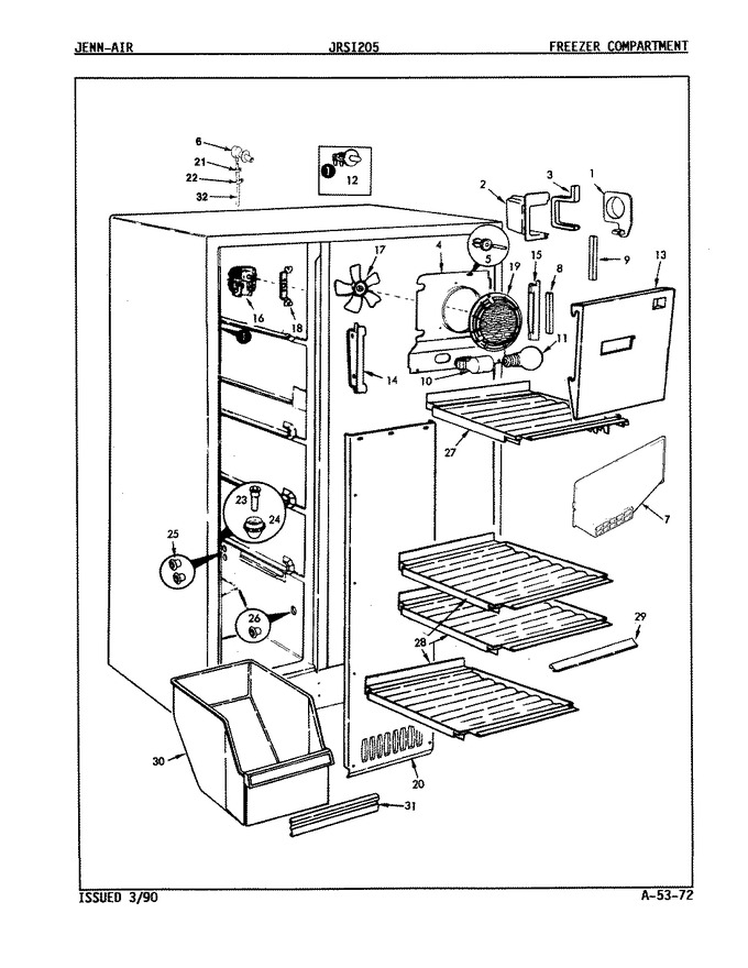 Diagram for JRSI205 (BOM: 9Q05B)