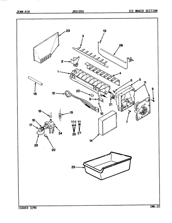 Diagram for JRSI205 (BOM: 9Q05B)
