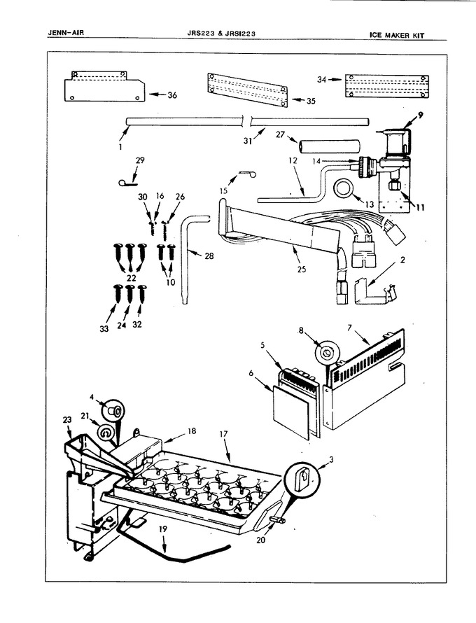 Diagram for JRSI223 (BOM: 8N02A)
