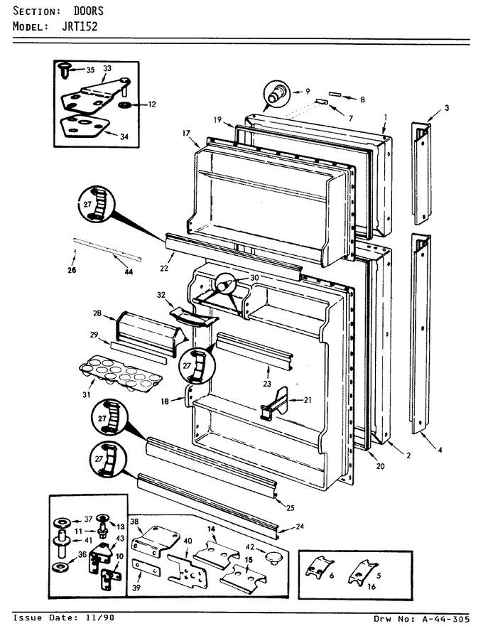 Diagram for JRT152 (BOM: AJ01A)