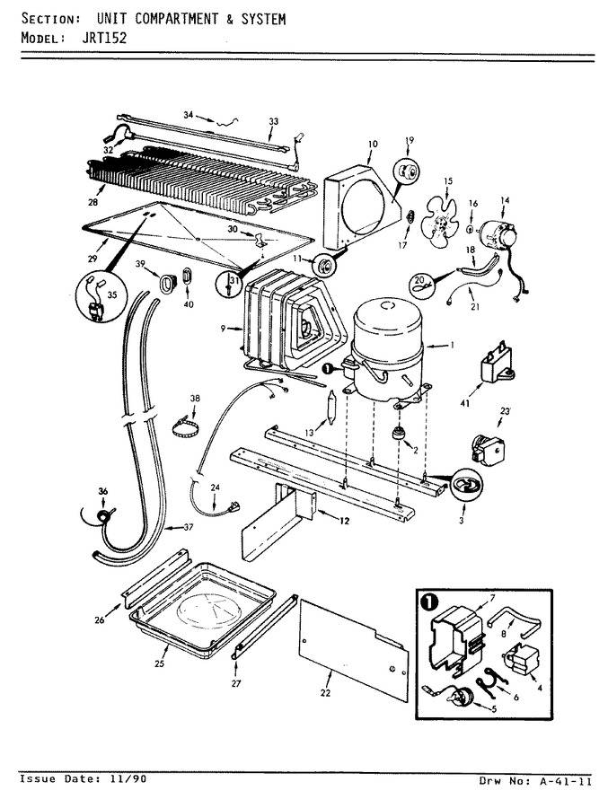 Diagram for JRT152 (BOM: AJ01A)