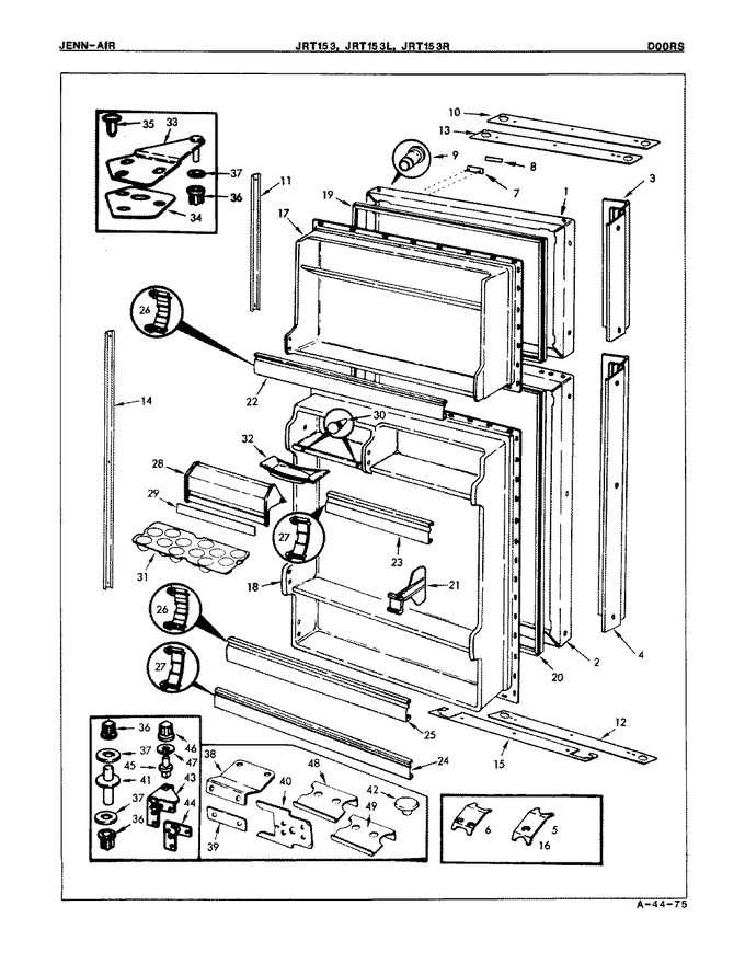 Diagram for JRT153R (BOM: 7C56A)