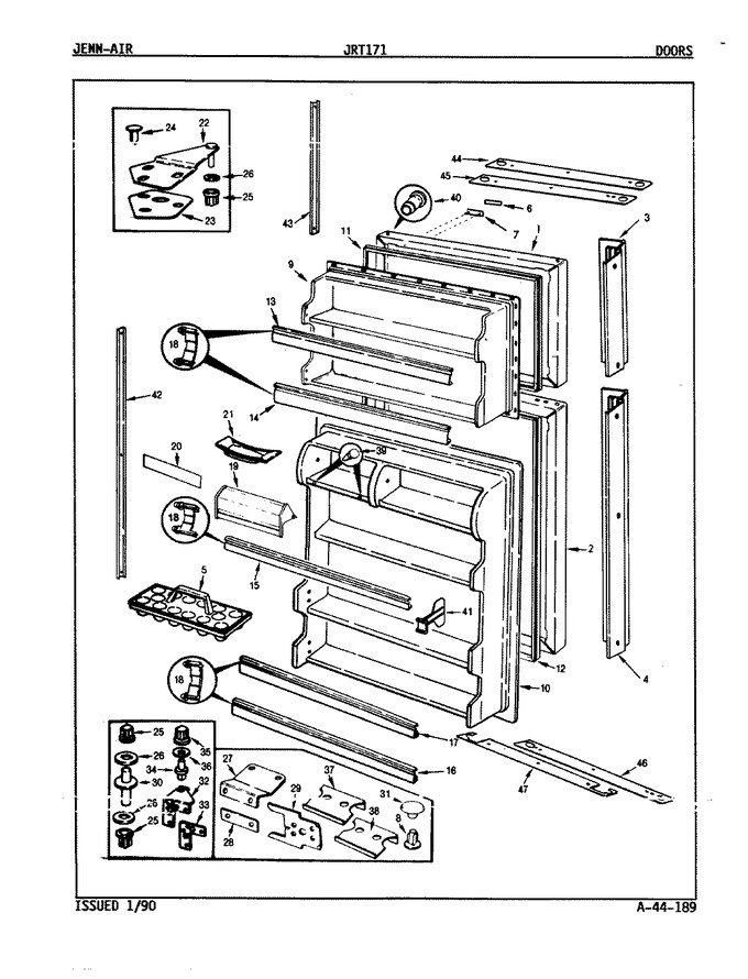 Diagram for JRT171L (BOM: 9C63B)