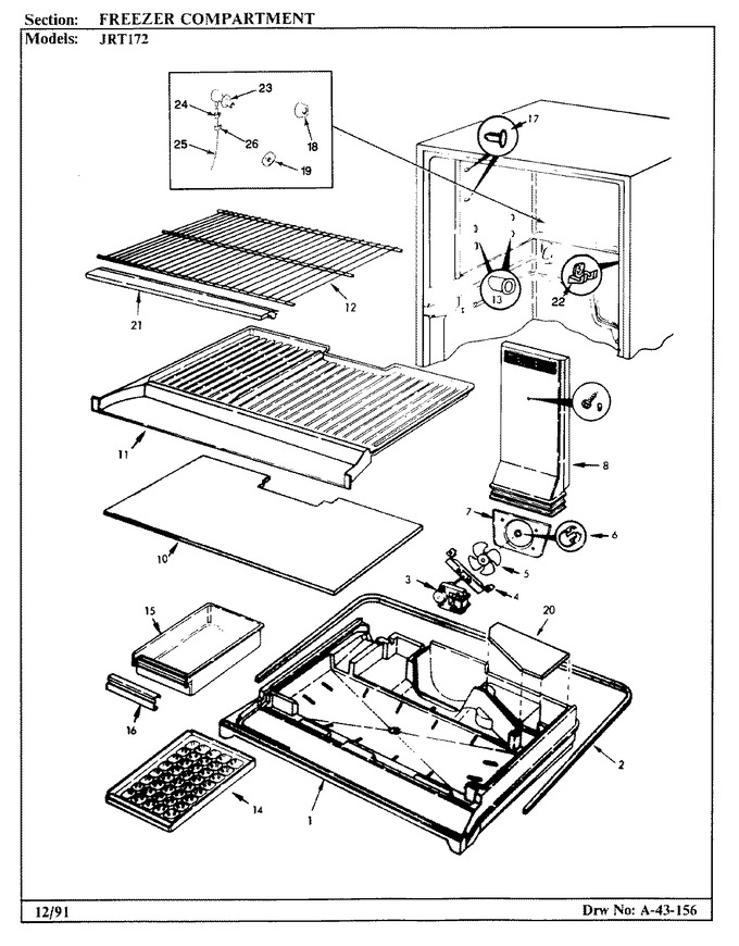 Diagram for JRT172R (BOM: BJ21A)