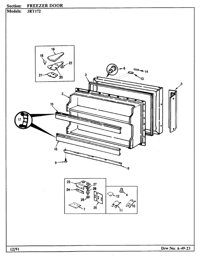 Diagram for JRT172L (BOM: AJ22B)