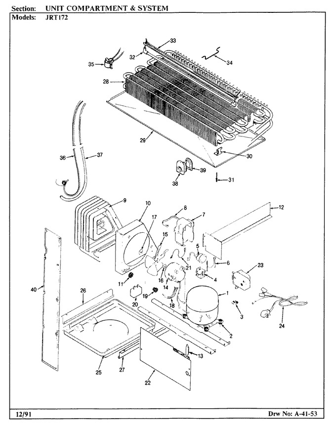Diagram for JRT172L (BOM: AJ22A)