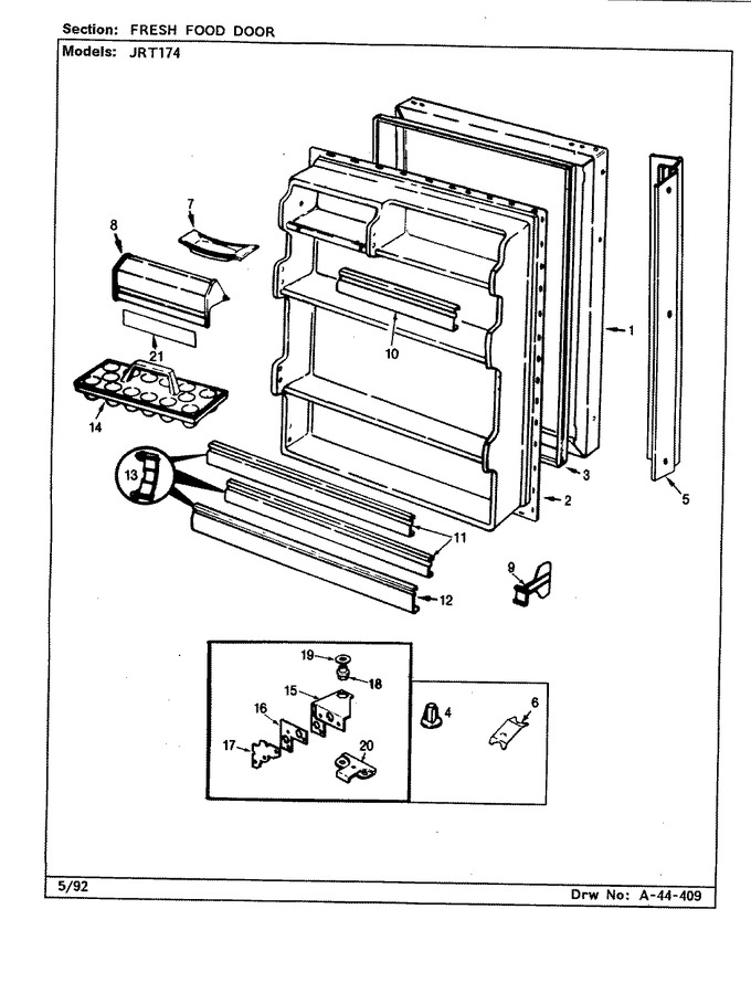 Diagram for JRT174L (BOM: CJ23A)